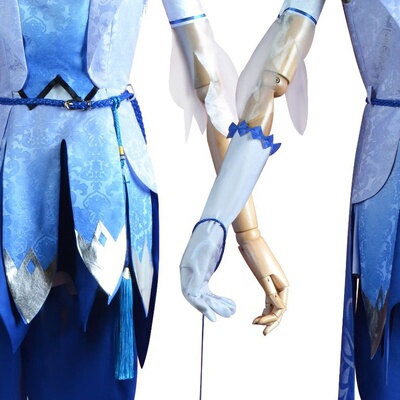 艺二三西施cos现货原皮幻纱之灵西施cos服荣耀美女假发衣服稷下