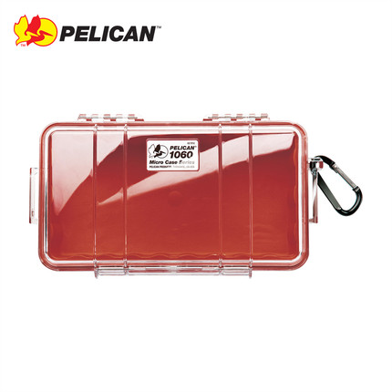 进口美国PELICAN派力肯1060户外全防水盒防跌证件安全箱防护盒子