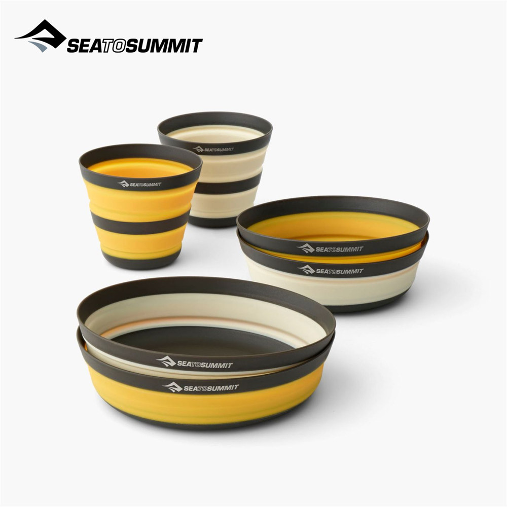Sea To Summit户外STS超轻露营便携折叠餐具野餐超轻碗杯子盘子