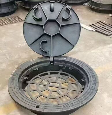 球墨铸铁井盖五防防沉降井盖700900市政建筑工程重型可调式井盖