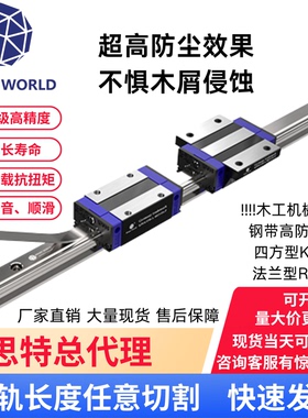 罗思特防尘款ROUST WORLD高精度木工J机床直线导轨KOMKOM20253035