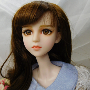 45CM换装 4分diy化妆打扮MJD改妆人偶 娃娃手绘妆心怡四分doll3D眼
