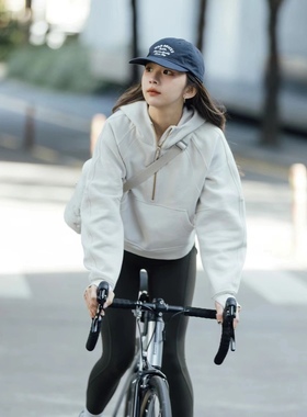 【合集-】lulu同款scuba运动女士卫衣加绒健身宽松外套