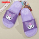 库洛米新款 防滑居家洗澡浴室内可爱卡通亲子外穿凉拖休闲 儿童拖鞋