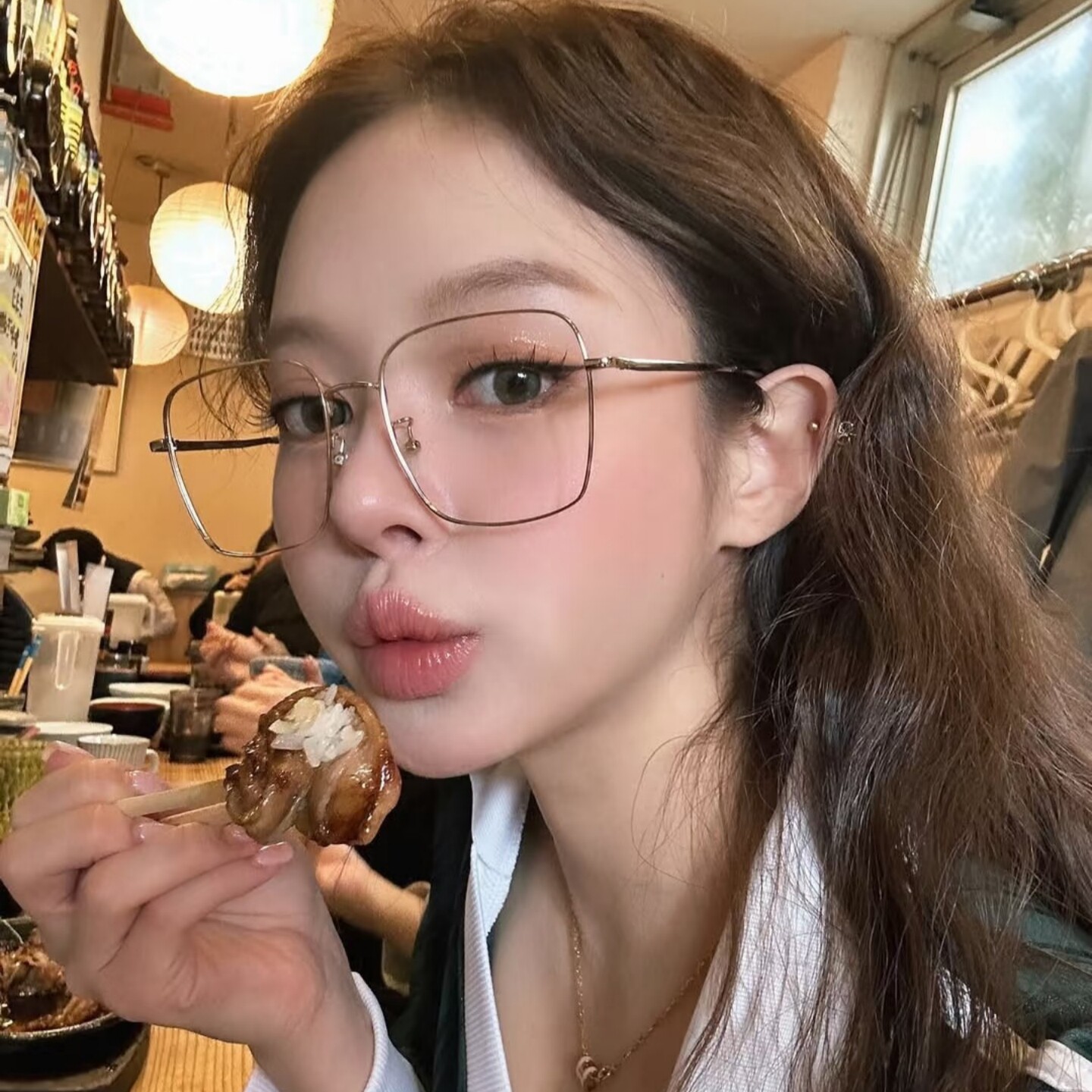韩版复古方形大框金丝近视眼镜女高级感时尚ins风太阳眼镜显脸小