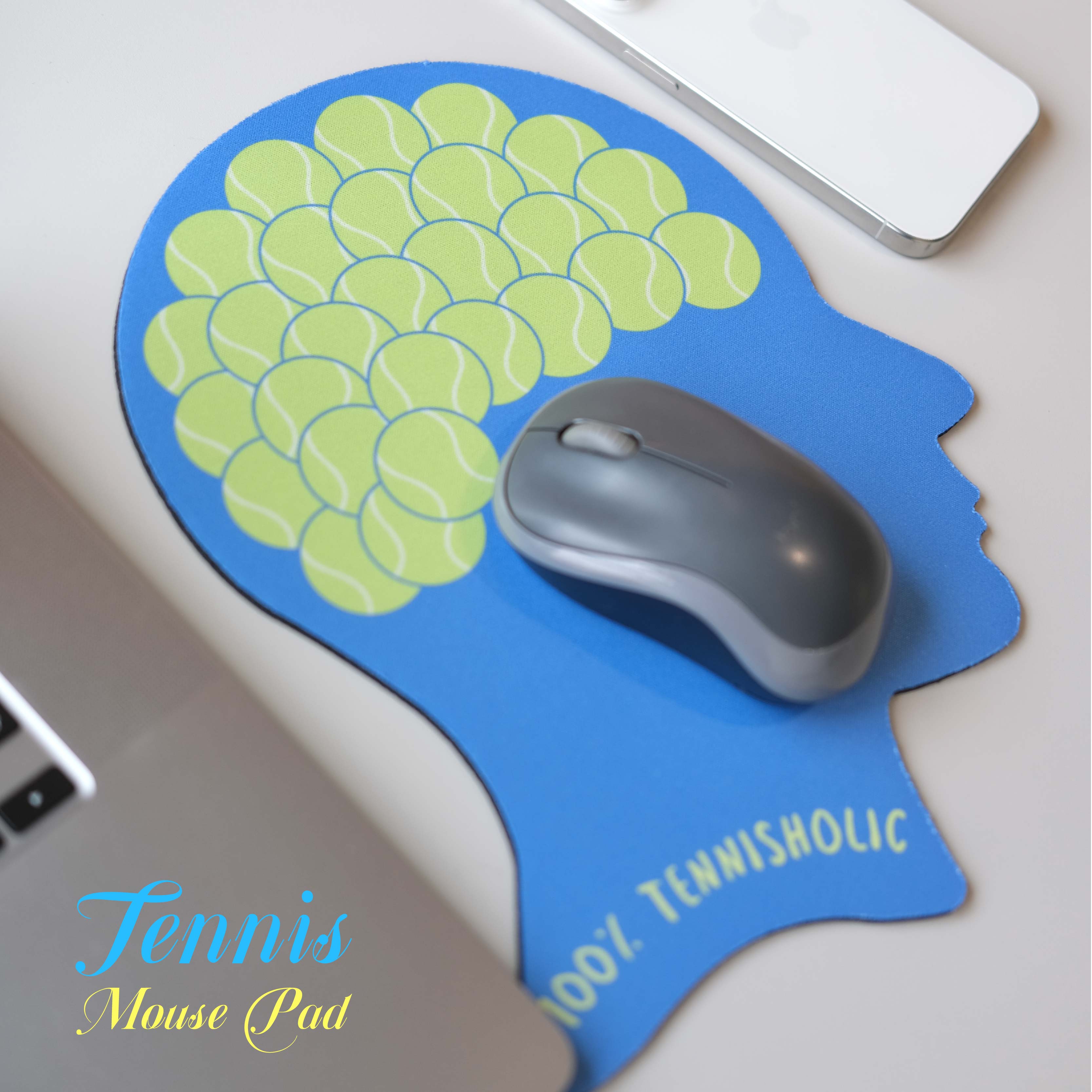 网仔tennie原创设计网球鼠标垫