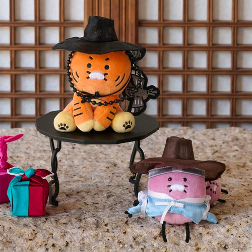 韩国代KAKAO FRIENDS博物馆联名春植玩偶公仔挂件韩国经典服饰