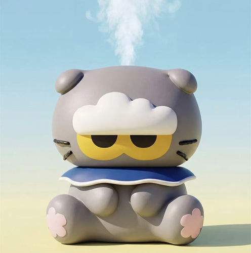 韩国代ZO&FRIENDS联名权志龙GD ZOA云朵猫加湿器USB 二合一