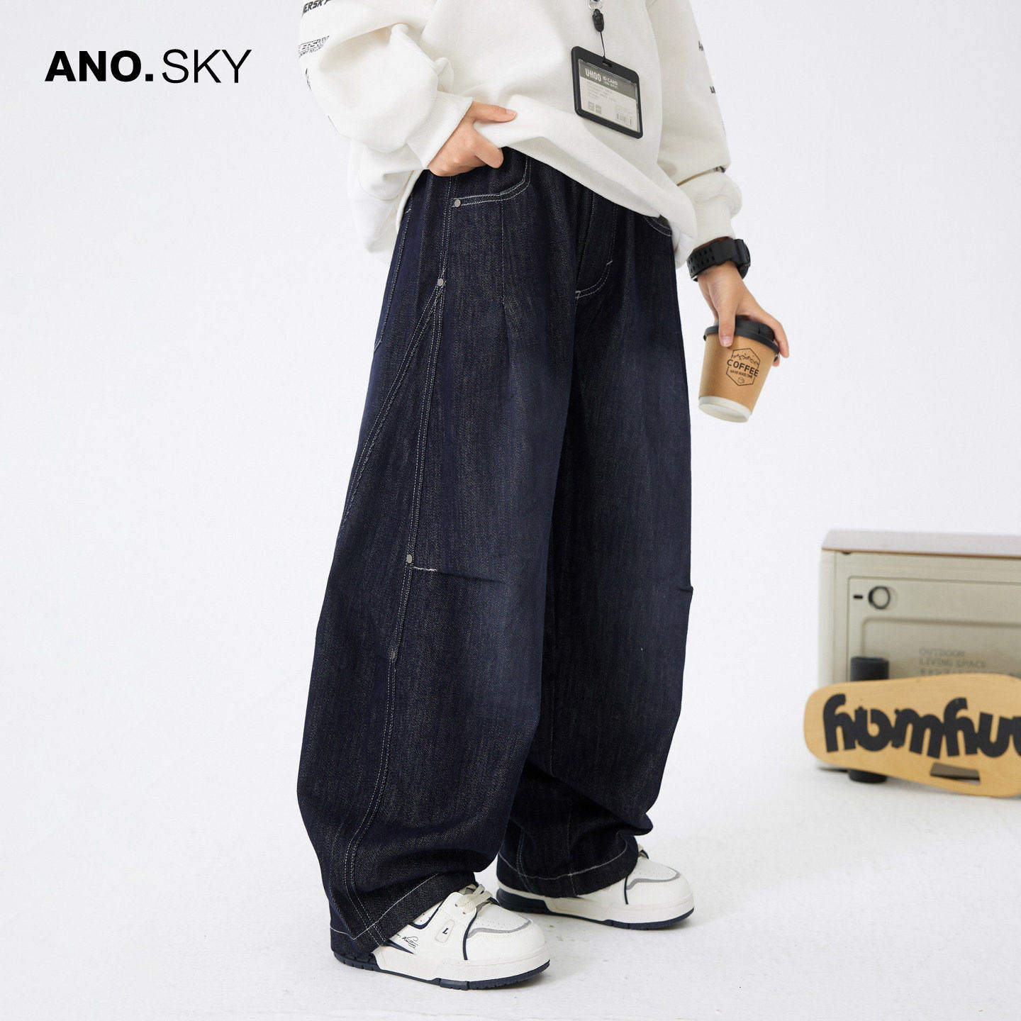 anothersky男童春秋宽松