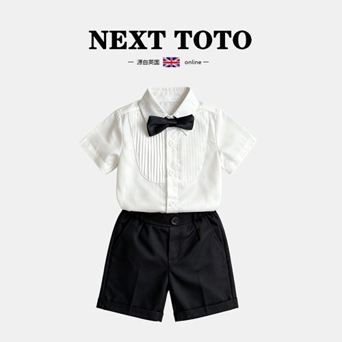 英国童装夏季男伦风短袖