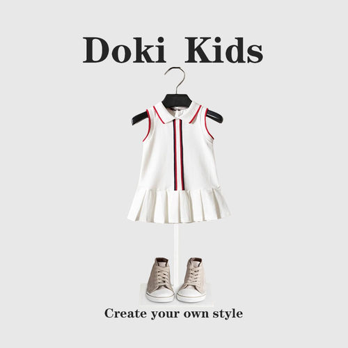 DOKIS~女童夏装百褶裙新