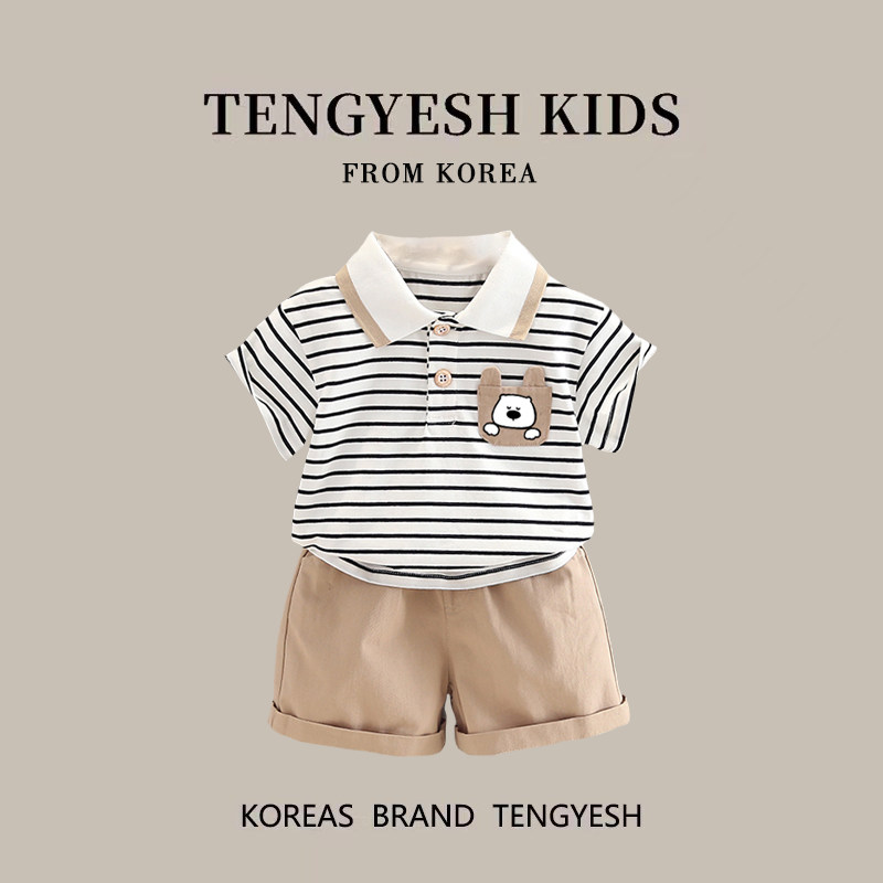 韩国TENGYESH男童纯棉夏