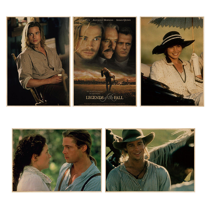 燃情岁月电影牛皮纸海报餐厅小酒馆学生卧室装饰画报42*30厘米