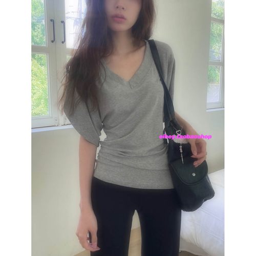 纯棉短袖t恤女夏季新款宽松