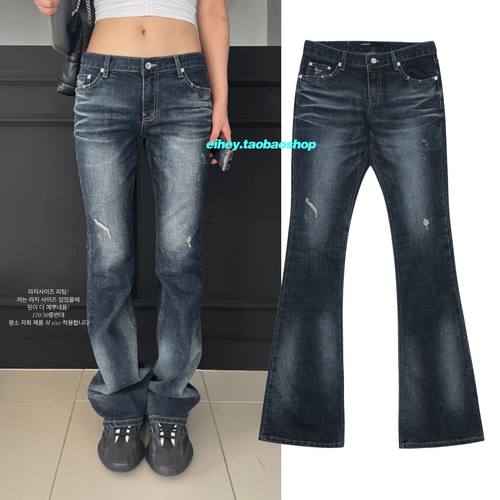 eihey诶嘿低腰显瘦阔腿长裤