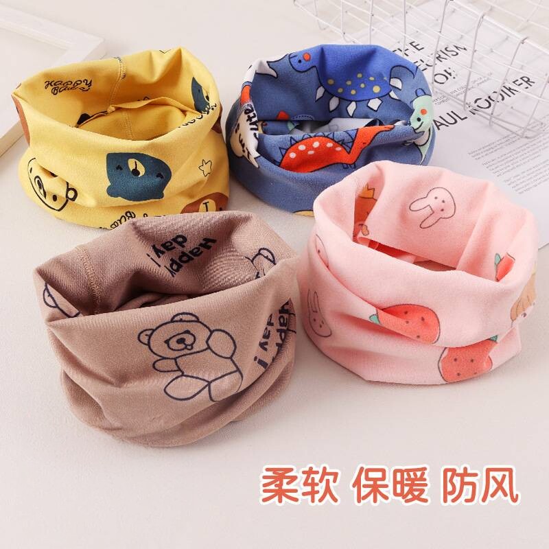 春秋冬季儿童围脖小孩加绒脖套
