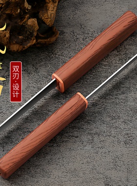 龙凤子母鸳鸯双刀家用多功能水果刀户外小刀锋利高硬度随身吃肉刀