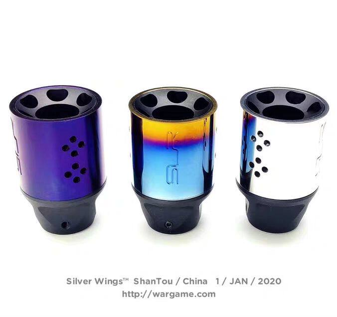 精击slr烤蓝14逆牙火帽软弹枪外观改装PDX小月亮arp9金属火帽配件_虎窝淘