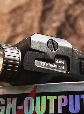 800流明全金属手电筒USB充电下挂手电筒合金属尼龙g22强光g17