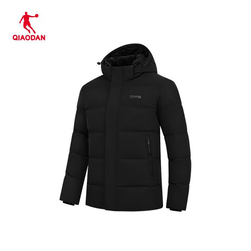 乔丹羽绒服男2025新款冬季加厚保暖休闲运动外套男装QDEGM3254097