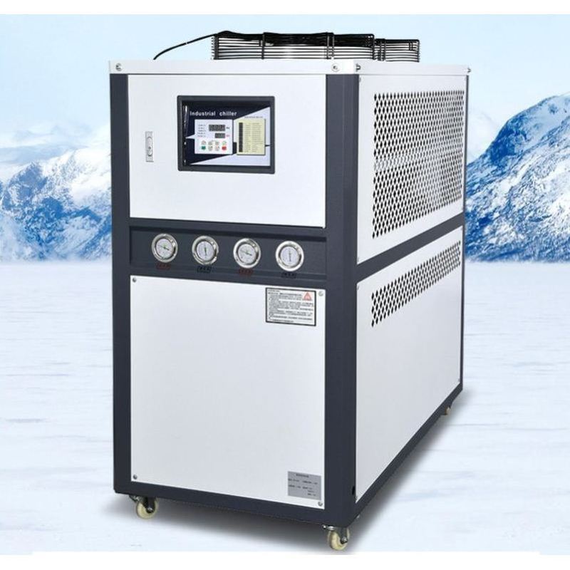 直销新品水冷螺杆式冷水机组自动小型工业冷水机水V冷式螺杆冰水