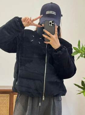 女士冬季加厚显瘦保暖面包羽绒服