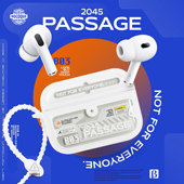 保护套2代耳机套3代新款 Nocoque时空舱恶搞软包适用于苹果AirPods pro2