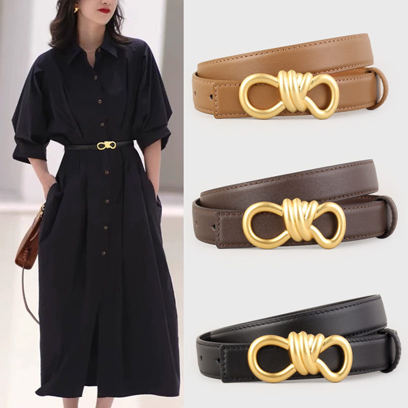 CAMPING KIDDIE女款腰带百搭复古金扣蝴蝶结精致皮带装饰搭连衣裙,服饰配件/皮带/帽子/围巾,腰带/皮带/腰链,淘宝优惠券,粉丝福利购,淘宝优惠卷