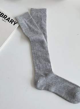 Balletcore Calf Socks Women's Mid-calf Socks White Black Sc