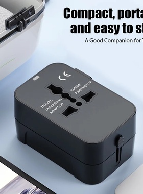 Universal Travel Adapter EU UK US AU AC Power Charger Adapt