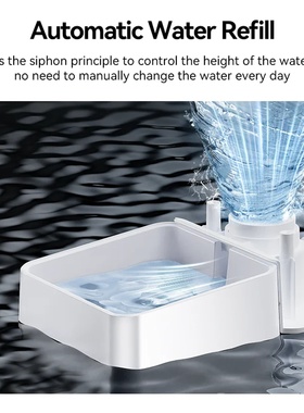 ROJECO 8.5L Automatic Pet Feeder Water Fountain WIFI APP Re