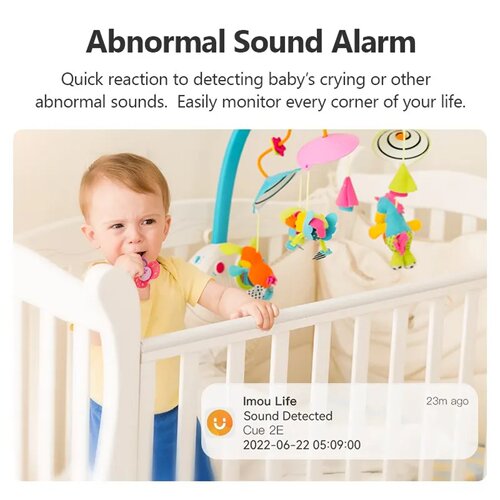 IMOU Indoor Cue 2E 2MP Wifi Security Camera Baby Monitor Ni