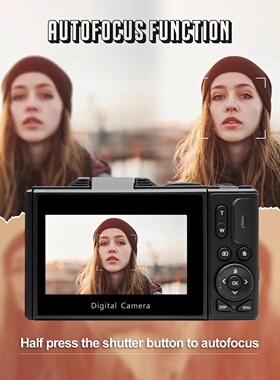 4K Digital Camera for Photography and 18X Digital Zoom Came