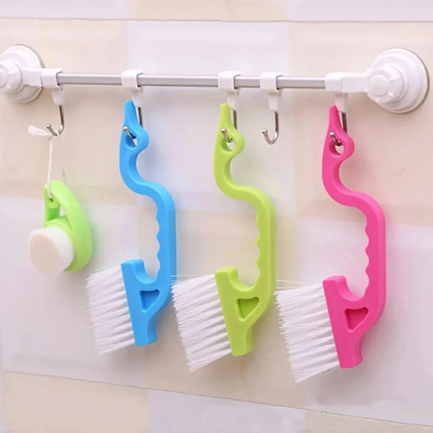 1/3pcs Multipurpose 2-in-1 Windows Gap Cleaning Brush & Fla