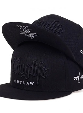 1 Pcs Fashion Fastball CAP Thuglife Embroidery Hiphop Baseb