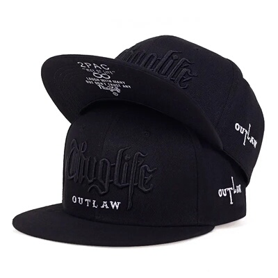 1 Pcs Fashion Fastball CAP Thuglife Embroidery Hiphop Baseb