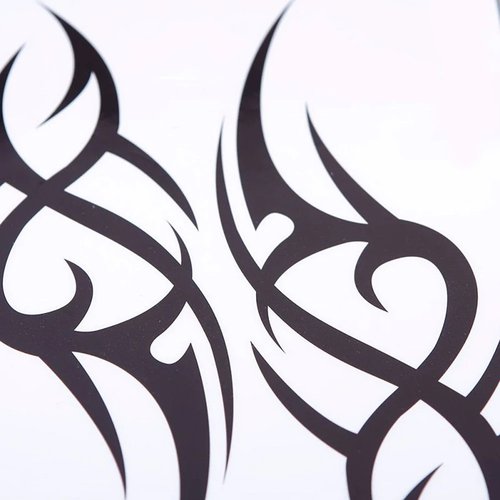 1 Pcs Fashion Elegant Body Art Cool 3D Men Half Sleeve Tatt