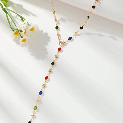 1PC Women's Fashion Trendy Geometric Necklace Jewelry Suita