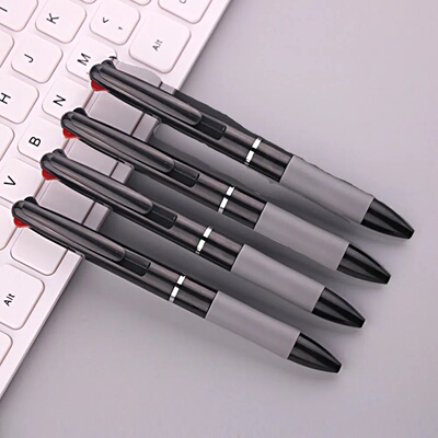 3 in 1 Red/Black/Blue Ink Color 0.7mm Student Ballpoint Pen