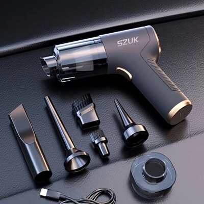 SZUK 18000PA Car Vacuum Cleaner Mini Portable Duster Handhe