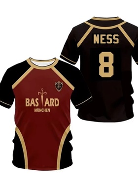 Jersey Futsal Pattern Vl Replika Blue Lock Anime Bastard Mu