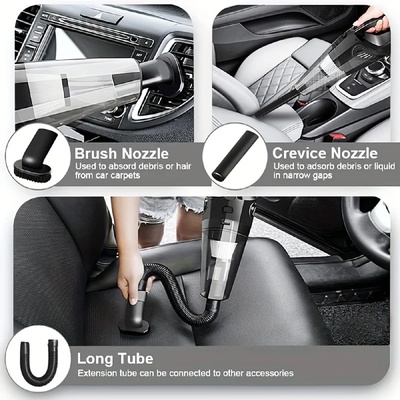 12V Handheld Vacuum Cleaner, Handheld Car Vacuum Cleaner Wi