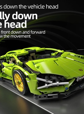 ToylinX Technical Building Blocks Car Racing Sport Speed Ve