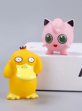 6PCS Pokemon Anime Figures Pikachu Toys Model Charmander Ps