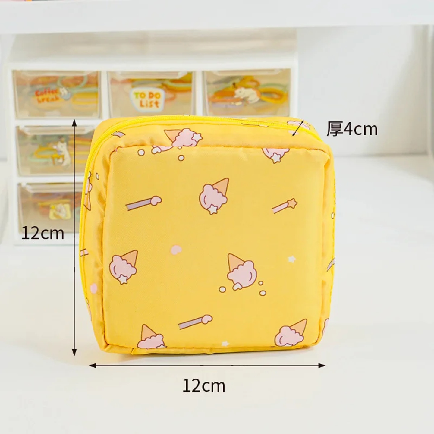 Women Sanitary Napkin Tampon Storage Bag Portable Waterproo