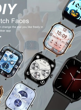 LAXASFIT 2025 New Smart Watch H9 Bluetooth Calls Men Women