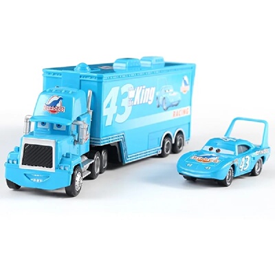 Disney Pixar Cars And Trucks Toy Set The King Cruz Lightnin