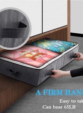 Under bed Storage Bag For Portable Foldable Quilt Bags Ward
