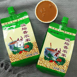 溢坛香330g农家正宗农家酱熟酱农家酱黄豆酱大酱蘸酱菜拧盖