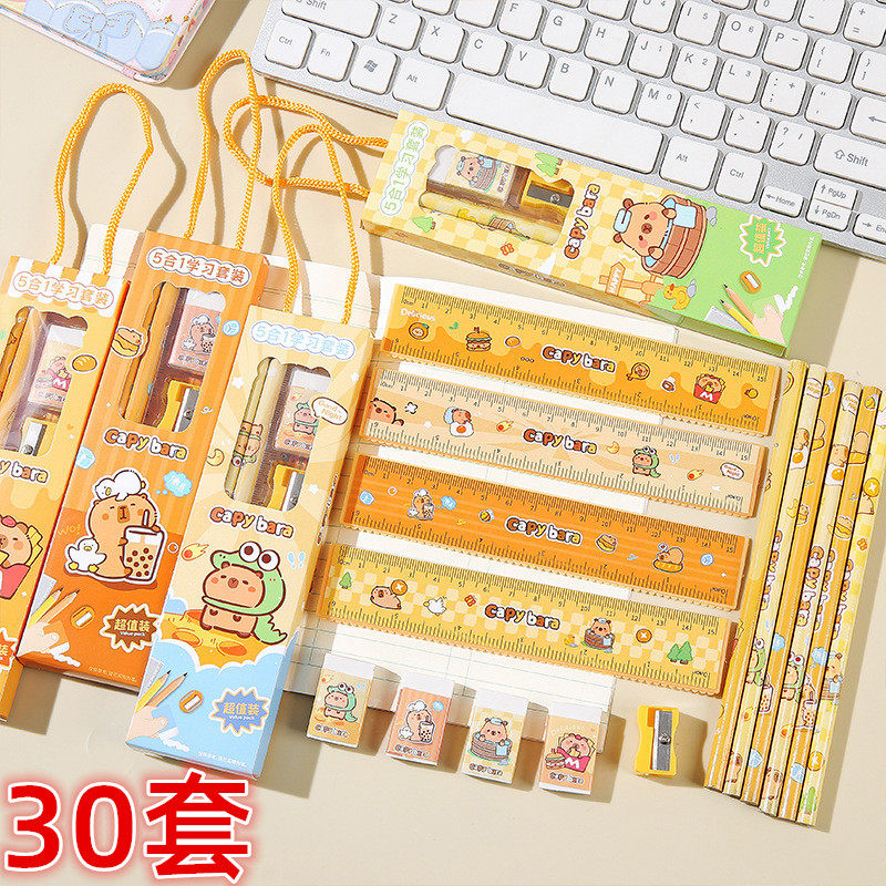 创意卡通铅笔套装小学生奖品